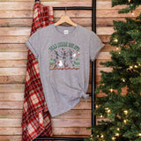 Dead Inside But It's Christmas Shirt, Funny Skeleton t-shirt, Skeleton Christmas Tree t-shirt, Unique Christmas family tee gift