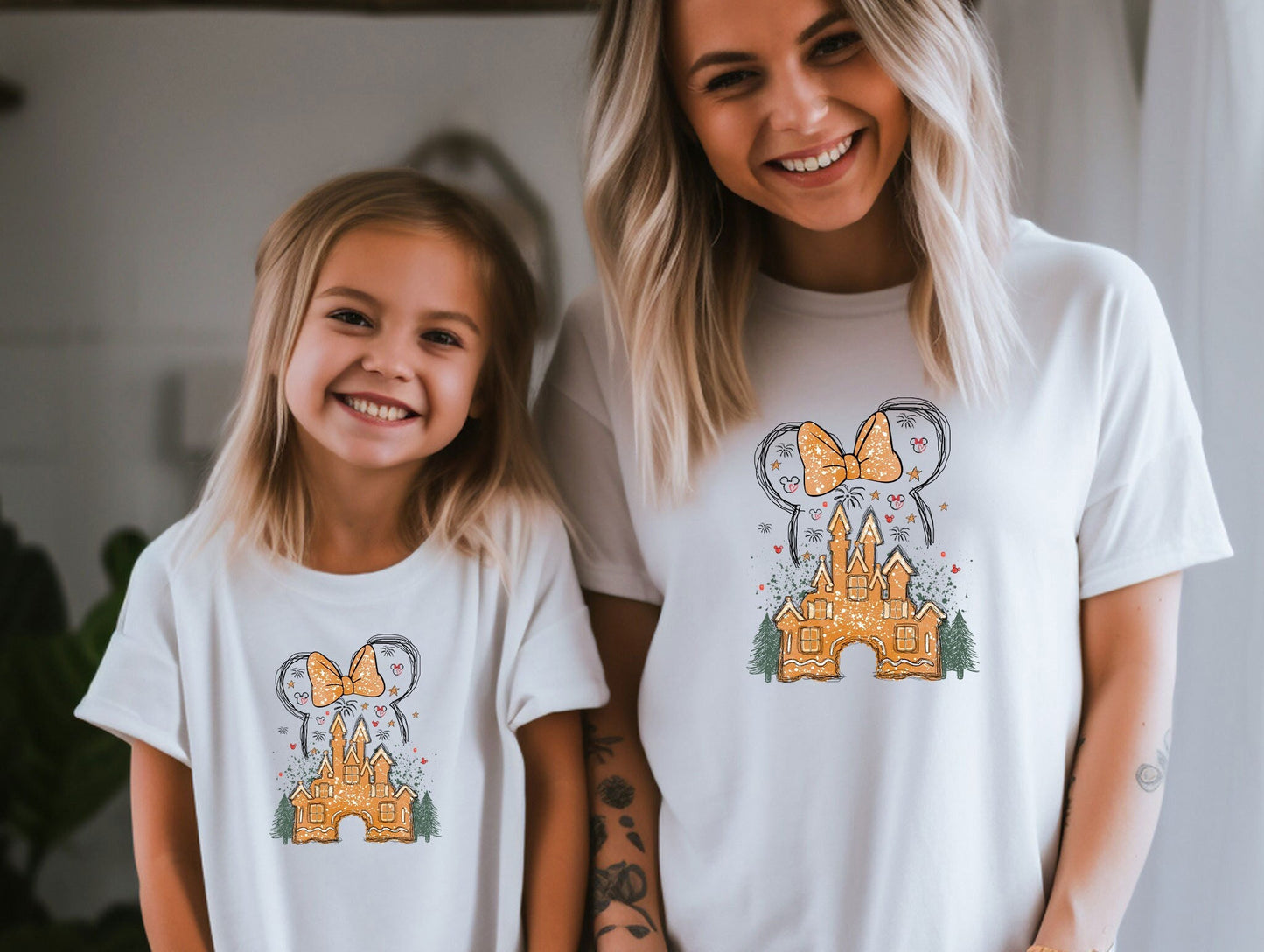 Disney Gingerbread Castle Shirt, Disney Christmas Shirt, Christmas Castle Shirt, Disneyland Xmas Family Shirt, Mickey Christmas Shirt Gift