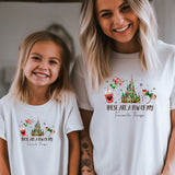 These are a few of my favorite things Custom Tee, Disney Snacks Shirt, Christmas Castle Shirt, Disneyland Christmas tee, Magic Kingdom shirt