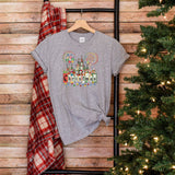 Disney Characters Christmas Custom Shirt, Mickey Ear Shirt, Magic Castle T-Shirt, Disneyland Tee, Tour Matching Gift Shirt