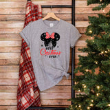 Disney Best Christmas Ever T-Shirt, Best Christmas Ever Gift, Minnie Xmas 2023 Shirt, Custom Xmas Tee, Disney Christmas Family Tee