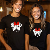 Disney Castle Silhouette Minnie T-Shirt, Disney Castle Shirt, Disney Vacation Shirt, Disney Trip Shirt, Family Vacation Gift Tee