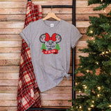 It's The Most Wonderful Tıme Of The Year Shirt, Christmas Minnie Ear Shirt, Disney Christmas Tee, Disnayland Tour T-Shirt, Matching Tour Tee