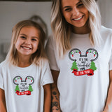 It's The Most Wonderful Tıme Of The Year Shirt, Christmas Mickey Ear Shirt, Disney Christmas Tee, Disnayland Tour T-Shirt, Matching Tour Tee