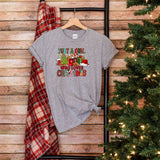 Comfort Custom Just A Girl Who Loves Christmas T-Shirt, Women's Christmas Shirt, Christmas Gift, Christmas Lover Shirt, Holiday Tee