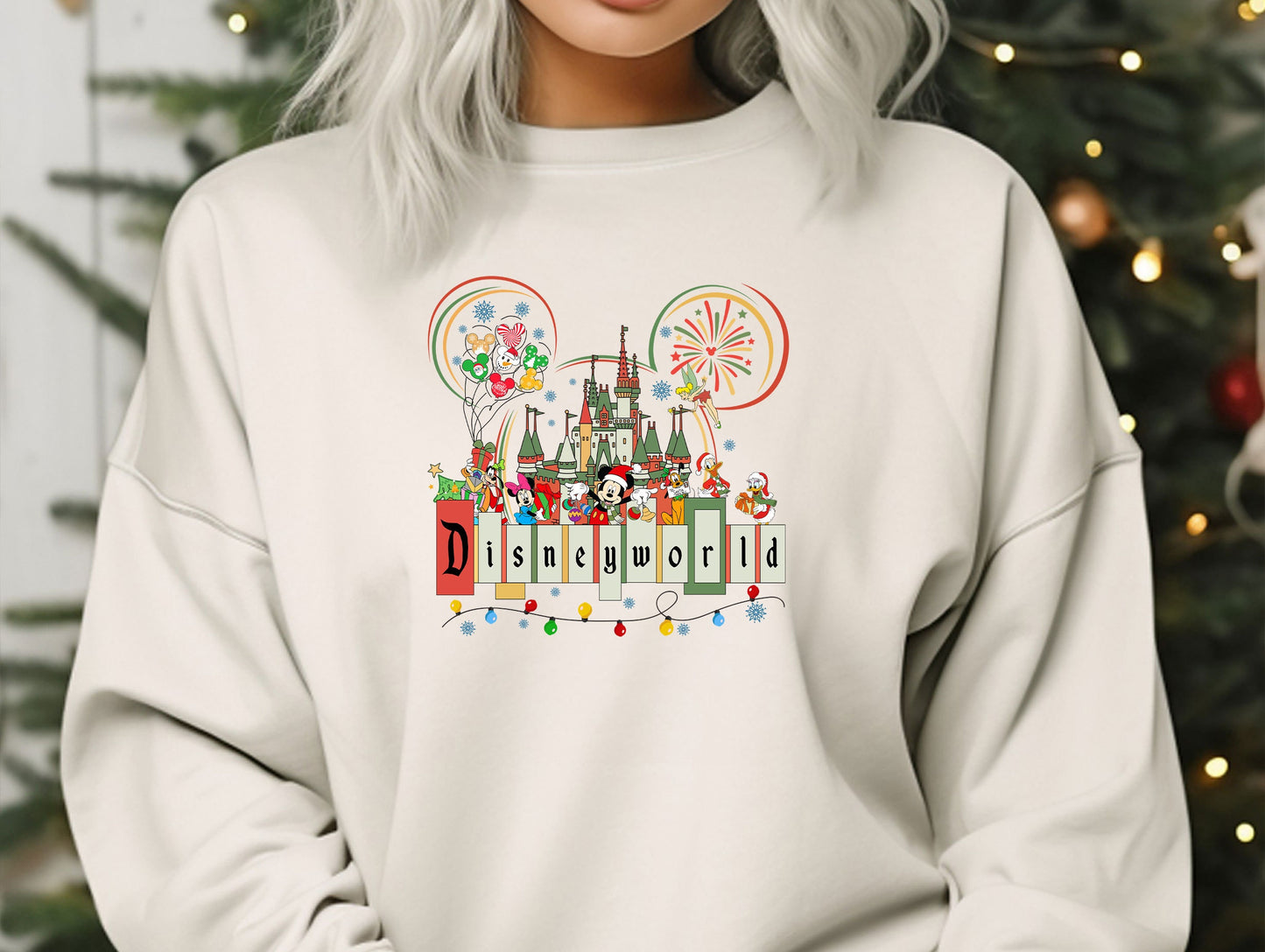 Disneyland Christmas Sweatshirt, Mickey And Friend Christmas Hoodie, Disney Christmas Sweatshirt, Disney Trip Gift Sweat