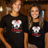 Best Christmas Ever shirt, Disney Christmas 2023 shirt, Christmas Disney Group T-Shirts, Disneyland Family shirts, Minnie Ear Christmas Tee