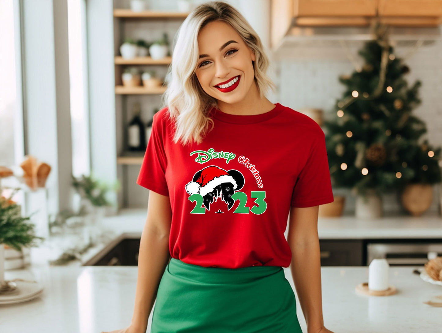 Disney Christmas 2023 Shirt, Disney Christmas Family T-shirt, Disneyland Xmas 2023 Tee, Disney Family Christmas Shirt, Disney Christmas Tee