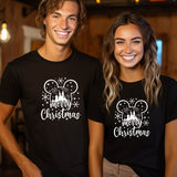 Disney Merry Christmas T-Shirt, Mickey Christmas Shirt, Disney Christmas Shirt, Disney Matching Family Tee, Christmas Disney Couple Shirt