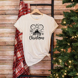 Disney Merry Christmas T-Shirt, Mickey Christmas Shirt, Disney Christmas Shirt, Disney Matching Family Tee, Christmas Disney Couple Shirt