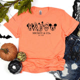 Mickey & Co Shirt, Disneyland Shirt, Disneyworld Shirt, Disney Family Matching Shirt, Disney Characters Halloween Shirt, Mickey And Friends