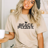 Peace Please Shirt, Stop War Shirt, No War T-Shirt, Palestine Israel Ukraine War Al-Aqsa Mosque Tee, Tel Aviv, Operation Iron Swords Shirt