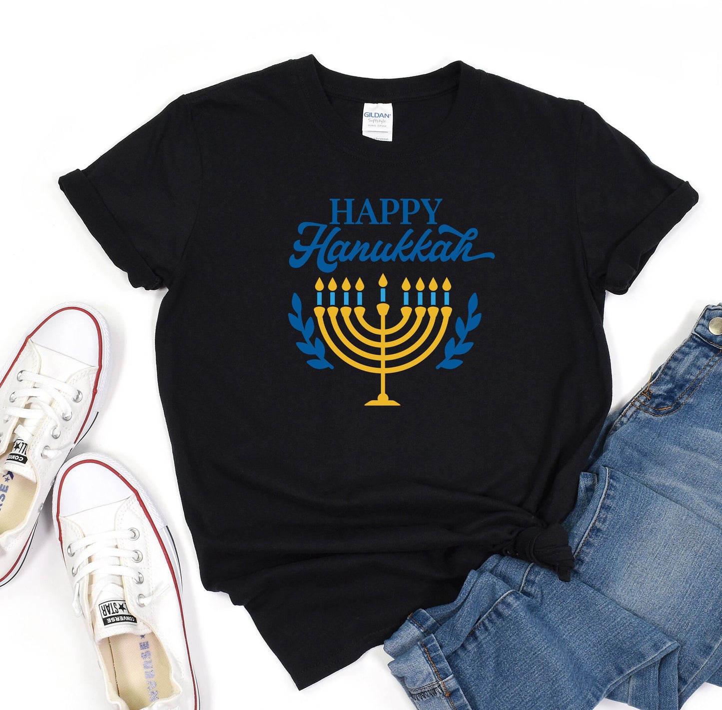 Happy Hanukkah Shirts, Magen David Shirt, Star Of David Tshirt, Menorah Shirt, Jewis Gnomes Shirt, Happy Hanukkah Tee, Woman Hanukkah Tee