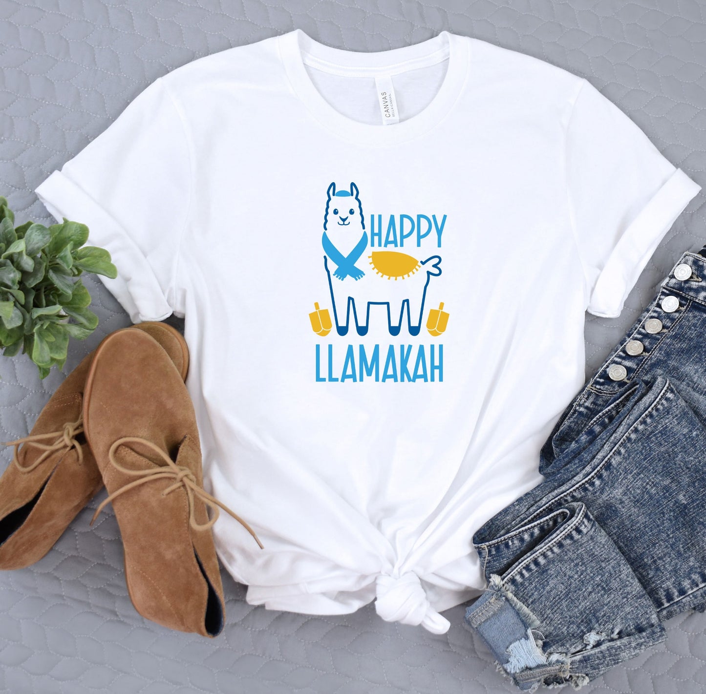 Hannukah Shirt, Funny Channukah Shirt, Happy Llamakah, Holiday Party Shirt, Silly Hannukah , shirt for men, Jewish shirt for women