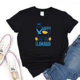 Hannukah Shirt, Funny Channukah Shirt, Happy Llamakah, Holiday Party Shirt, Silly Hannukah , shirt for men, Jewish shirt for women