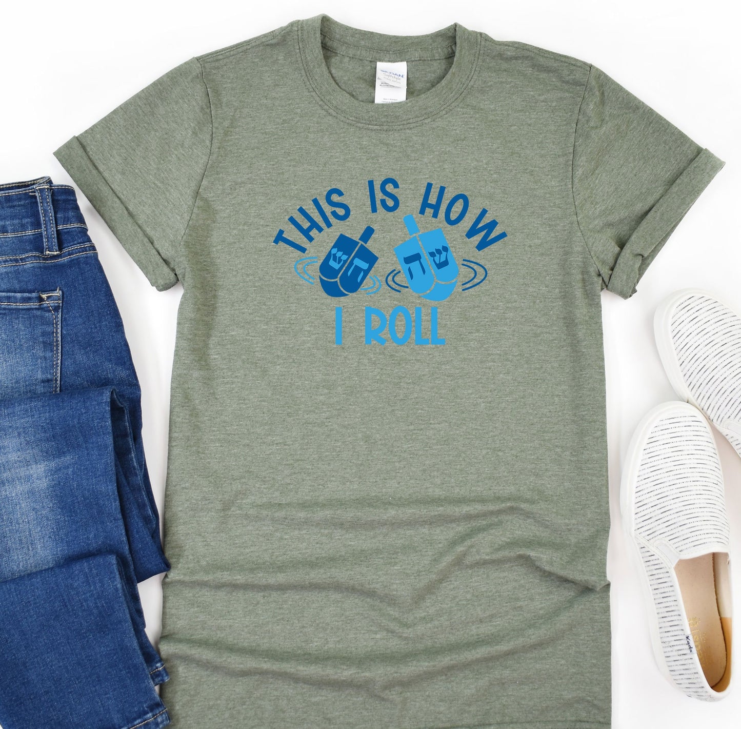 This is How I roll Shirt, They See me Rollin Hanukkah T-Shirt, Hannukah Shirt, Hanukkah Family Shirts, Jewish gift, Hanukkah Gifts