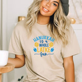 Hanukkah is a whole LATKE fun Shirt, Holiday Happy Hanukkah T-Shirt, Jewish Saying Tee, Holiday Shirt, Religious Shirt for Jewish