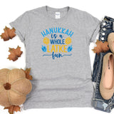Hanukkah is a whole LATKE fun Shirt, Holiday Happy Hanukkah T-Shirt, Jewish Saying Tee, Holiday Shirt, Religious Shirt for Jewish