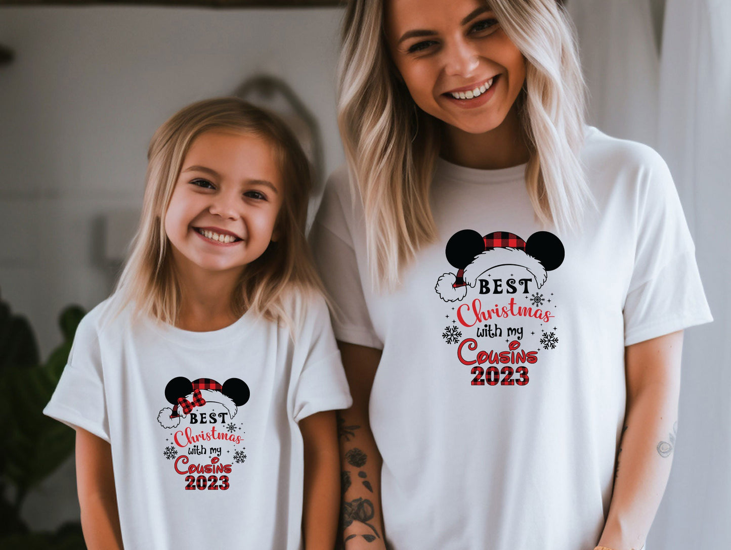 Disney Cousin Christmas Shirts, Mickey Christmas Shirt,Minnie Christmas Shirt,Christmas Squad,Christmas Crew,Disney Girls Trip,Disney Family