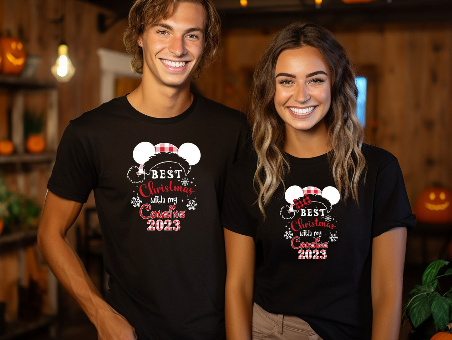 Disney Cousin Christmas Shirts, Mickey Christmas Shirt,Minnie Christmas Shirt,Christmas Squad,Christmas Crew,Disney Girls Trip,Disney Family