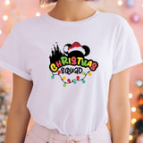 Disney Christmas Squad Shirt,Custom Disney Christmas Shirt,Mickey Minnie Christmas Shirt,Custom Family Disney Tshirt,Christmas Family Shirt