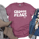 Choose Peace Shirt, Activist Shirt, Equality Tshirt, Human Rights, Protest tee, Palestine Map, Stand With Palestine Charity  T-Shirt,