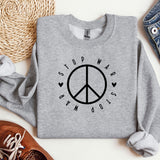 Stop War Sweatshirt, Stop War Sweatshirt, No War Hoodie, Palestine Israel War Hoodie, Al-Aqsa Mosque, Tel Aviv , Operation Iron Swords Sweat