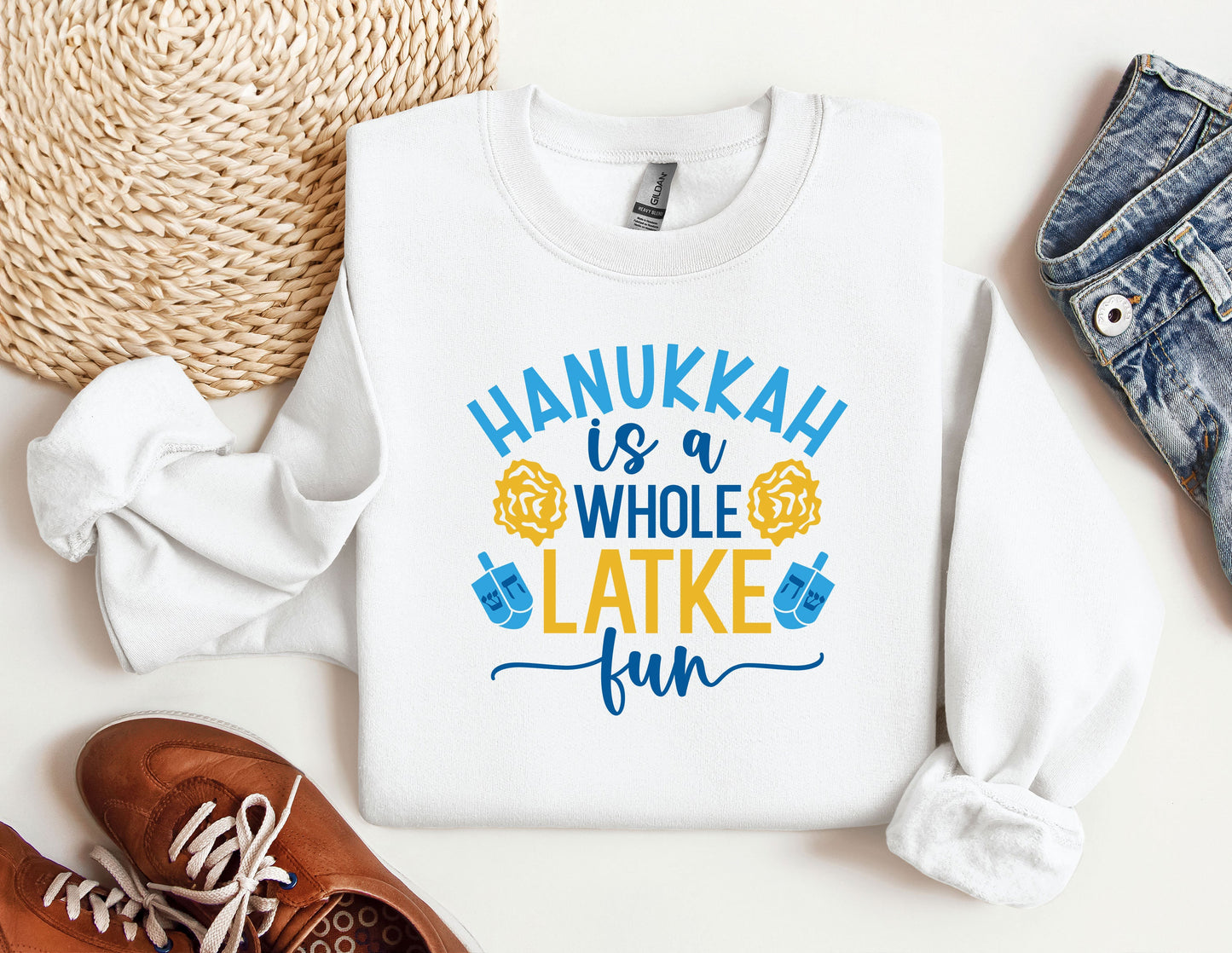 Happy Hanukkah Sweatshirt, Jewish Sweatshirt, Holiday Hanukkah Hoodie, Hanukkah Sweatshirt, Jewish Saying Hoodie, Holiday Sweatshirt