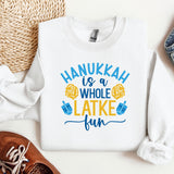 Happy Hanukkah Sweatshirt, Jewish Sweatshirt, Holiday Hanukkah Hoodie, Hanukkah Sweatshirt, Jewish Saying Hoodie, Holiday Sweatshirt