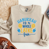 Happy Hanukkah Sweatshirt, Jewish Sweatshirt, Holiday Hanukkah Hoodie, Hanukkah Sweatshirt, Jewish Saying Hoodie, Holiday Sweatshirt