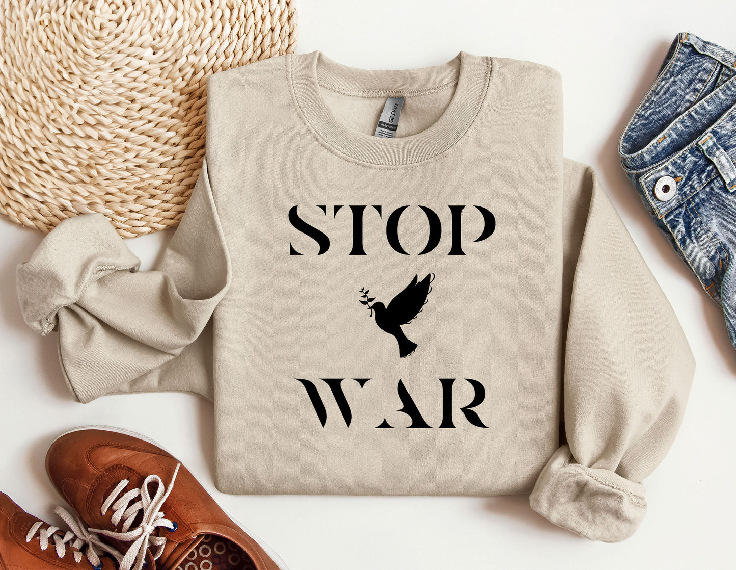 Stop War Sweatshirt, Charity Hoodie, Palestine Hoodie, Activist Sweatshirt, Equality Hoodie, Human Right Sweater, Protest Sweatshirt