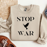 Stop War Sweatshirt, Charity Hoodie, Palestine Hoodie, Activist Sweatshirt, Equality Hoodie, Human Right Sweater, Protest Sweatshirt