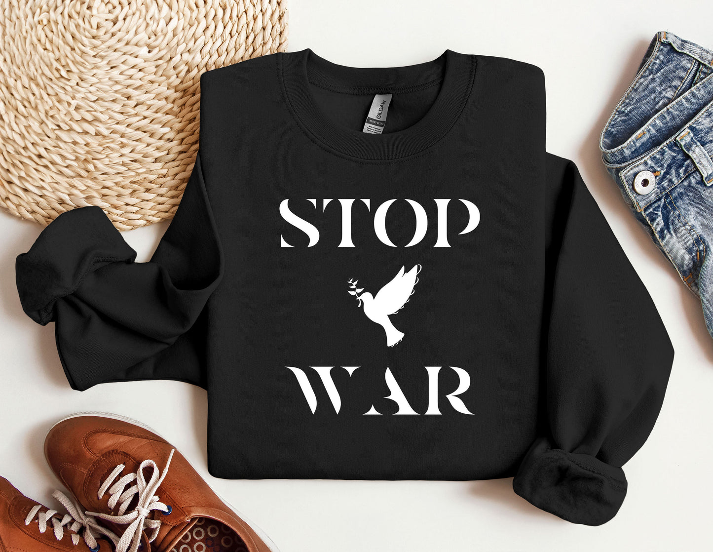 Stop War Sweatshirt, Charity Hoodie, Palestine Hoodie, Activist Sweatshirt, Equality Hoodie, Human Right Sweater, Protest Sweatshirt