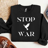 Stop War Sweatshirt, Charity Hoodie, Palestine Hoodie, Activist Sweatshirt, Equality Hoodie, Human Right Sweater, Protest Sweatshirt