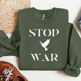 Stop War Sweatshirt, Charity Hoodie, Palestine Hoodie, Activist Sweatshirt, Equality Hoodie, Human Right Sweater, Protest Sweatshirt