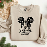 Christmas Disneyland Sweatshirt, Trendy Sweatshirt, Disneyland Sweatshirt, Vacation Sweatshirt, Christmas Sweatshirt, Christmas Gift