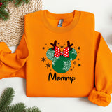Christmas Mommy and Daddy Sweatshirt, Trendy Sweatshirt, Disneyland Sweatshirt, Oversized Sweatshirt, Christmas Sweatshirt, Christmas Gift