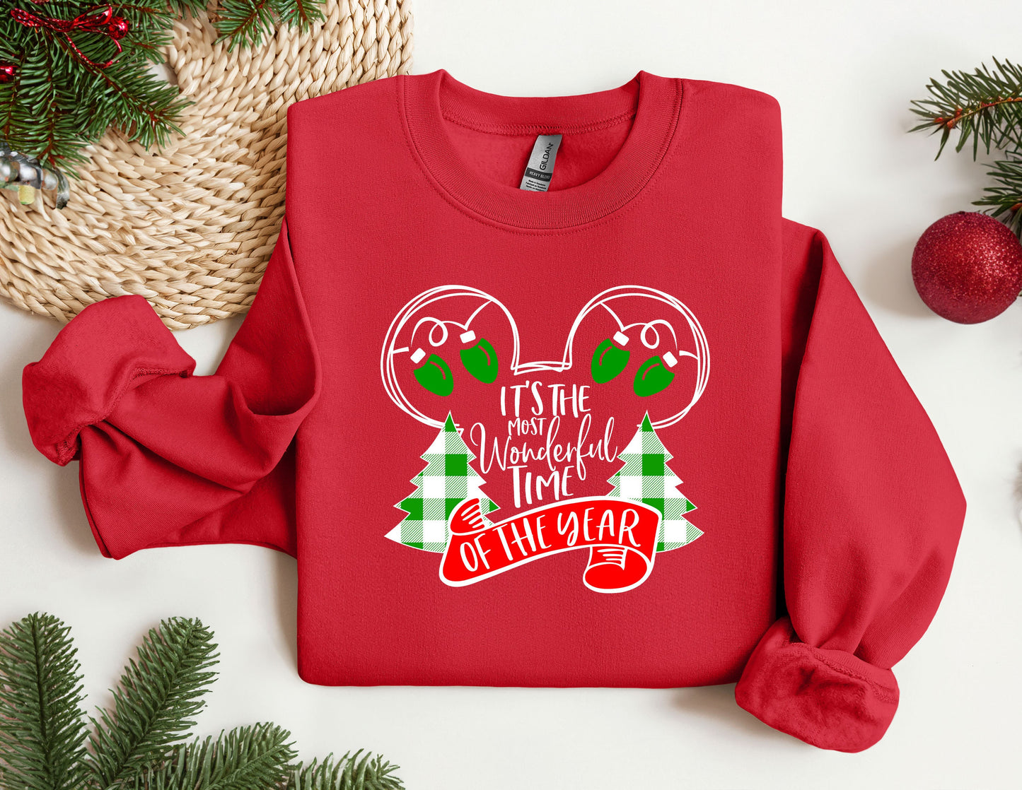 Christmas Disney Sweatshirt, Trendy Sweatshirt, Disneyland Sweatshirt, Oversized Sweatshirt, Christmas Sweatshirt, Christmas Gift