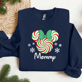 Christmas Mommy and Daddy Sweatshirt, Trendy Sweatshirt, Disneyland Sweatshirt, Oversized Sweatshirt, Christmas Sweatshirt, Christmas Gift
