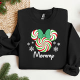 Christmas Mommy and Daddy Sweatshirt, Trendy Sweatshirt, Disneyland Sweatshirt, Oversized Sweatshirt, Christmas Sweatshirt, Christmas Gift