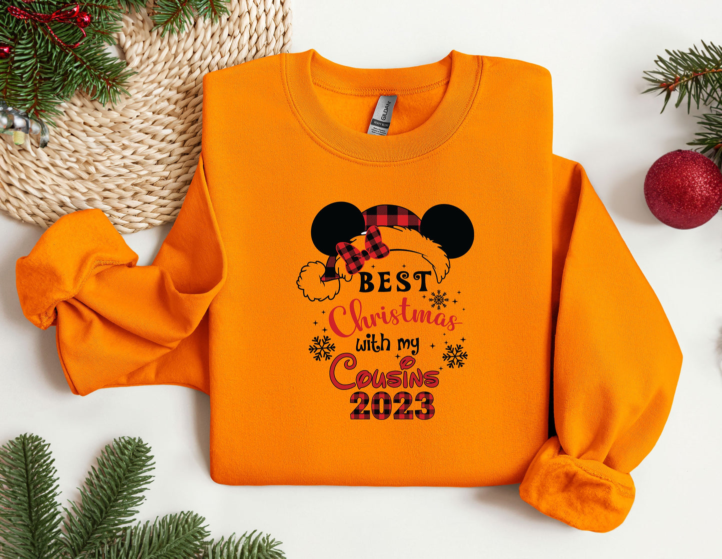 Cousin Christmas Sweatshirt, Trendy Sweatshirt, Disneyland Sweatshirt, Oversized Sweatshirt, Christmas Sweatshirt, Christmas Gift