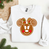 Christmas Disney Gingerbread Sweatshirt, Trendy Sweatshirt, Disneyland Sweatshirt, Oversize Sweatshirt, Christmas Sweatshirt, Christmas Gift