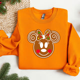 Christmas Disney Gingerbread Sweatshirt, Trendy Sweatshirt, Disneyland Sweatshirt, Oversize Sweatshirt, Christmas Sweatshirt, Christmas Gift