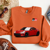 Toyota GR86 Gazoo Racing unisex sweatshirt, Drift Car Hoodie, Automotive Apparel Car Guys, Gift JDM Touge Enthusiasts Sweat, Car Sweatshirt