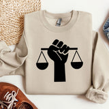 Equality Sweatshirt, Palestine Hoodie, Activist Sweatshirt, Measure Hoodie, Human Rights, Protest Sweatshirt, Save Palestine, Palestine