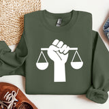 Equality Sweatshirt, Palestine Hoodie, Activist Sweatshirt, Measure Hoodie, Human Rights, Protest Sweatshirt, Save Palestine, Palestine