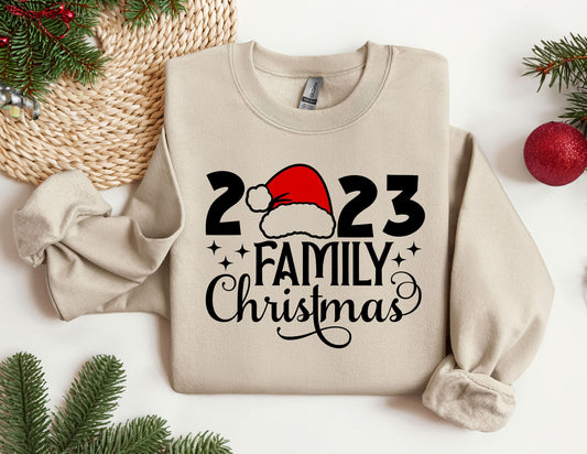 Family Christmas 2023 Sweatshirt, Christmas Family Shirt, Matching Christmas Santa Shirts, Christmas Gifts For Family, Christmas Party Shirt hoodie