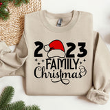 Family Christmas 2023 Sweatshirt, Christmas Family Shirt, Matching Christmas Santa Shirts, Christmas Gifts For Family, Christmas Party Shirt hoodie