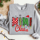 a christmas sweater with the word mimi claus on it