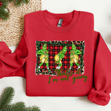 a red shirt with a picture of two dogs on it